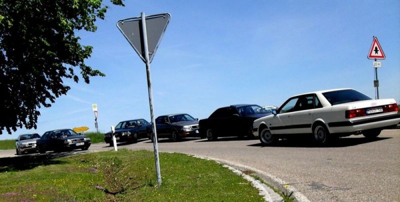 So parken doch sonst nur Frauen, oder?