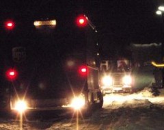 Schnee 3 von 3 - Als Sandmann mal UPS gerettet hat