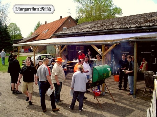 Nu kann gegrillt werden