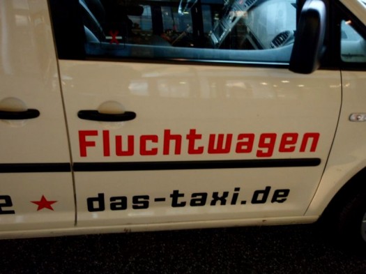 Das ist mal ein Taxi.