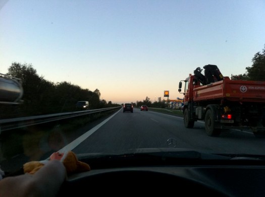 Fahrn fahrn fahrn auf der Autobahn