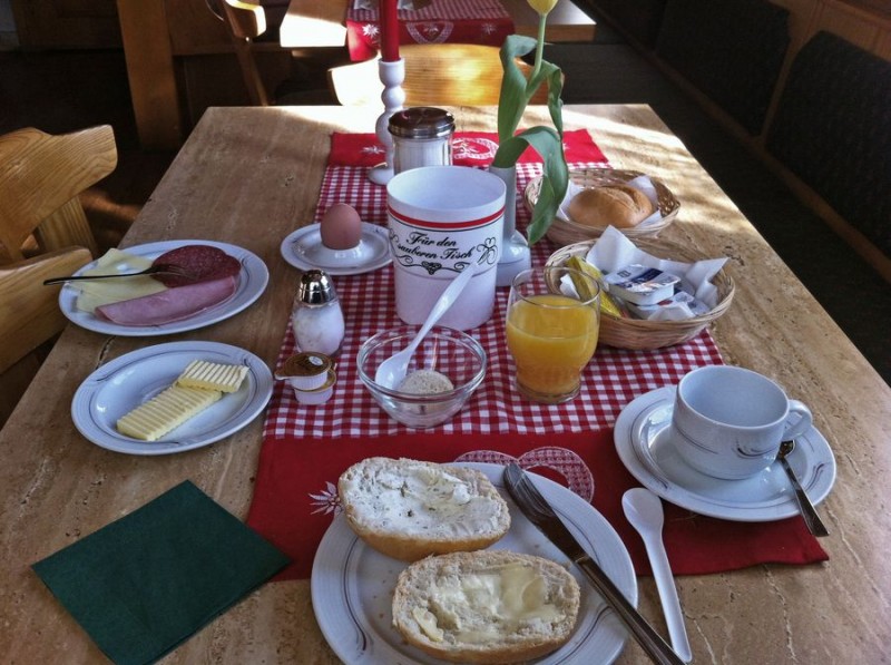 SO sieht ein Frühstück aus!