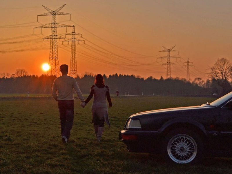 Der Sonnenuntergang der Liebenden