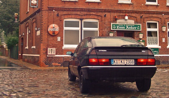 Lauenburg, heute mal nicht unter Wasser