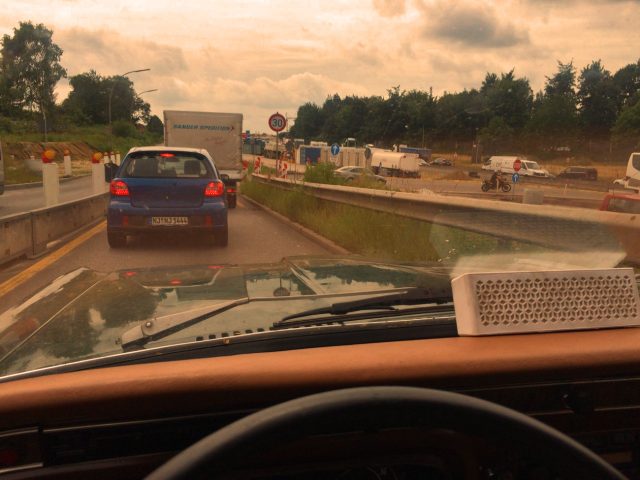 Wenn alle stillstehen, ist es die Autobahn.