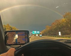 Ein Regenbogen bedeutet ja meistens etwas Schönes.